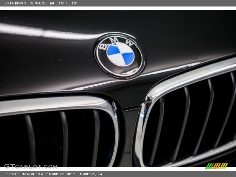 Jet Black / Black 2014 BMW X5 sDrive35i