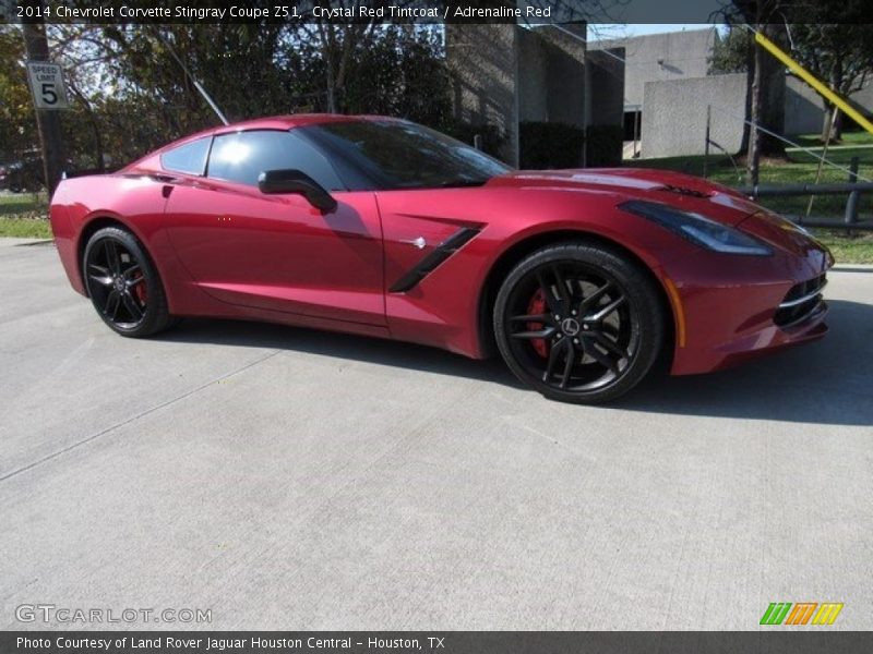 Crystal Red Tintcoat / Adrenaline Red 2014 Chevrolet Corvette Stingray Coupe Z51