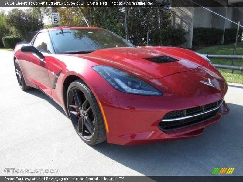 Crystal Red Tintcoat / Adrenaline Red 2014 Chevrolet Corvette Stingray Coupe Z51