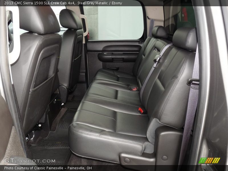 Steel Gray Metallic / Ebony 2013 GMC Sierra 1500 SLE Crew Cab 4x4