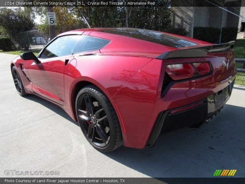 Crystal Red Tintcoat / Adrenaline Red 2014 Chevrolet Corvette Stingray Coupe Z51