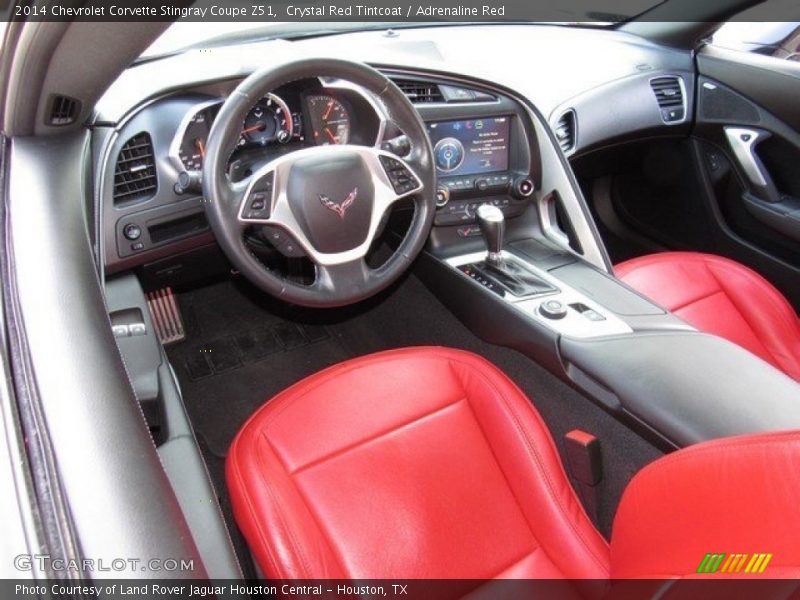 Front Seat of 2014 Corvette Stingray Coupe Z51