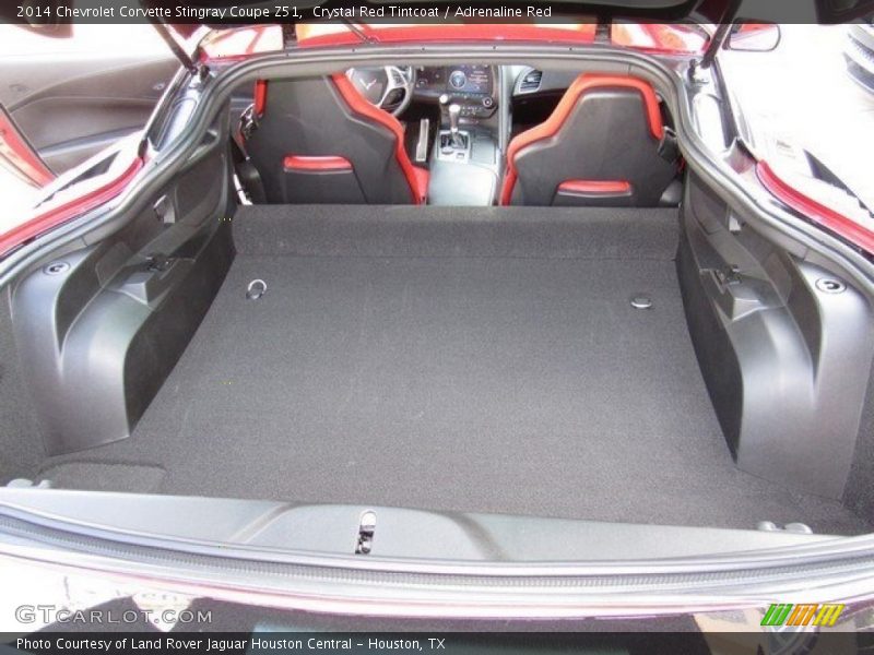  2014 Corvette Stingray Coupe Z51 Trunk