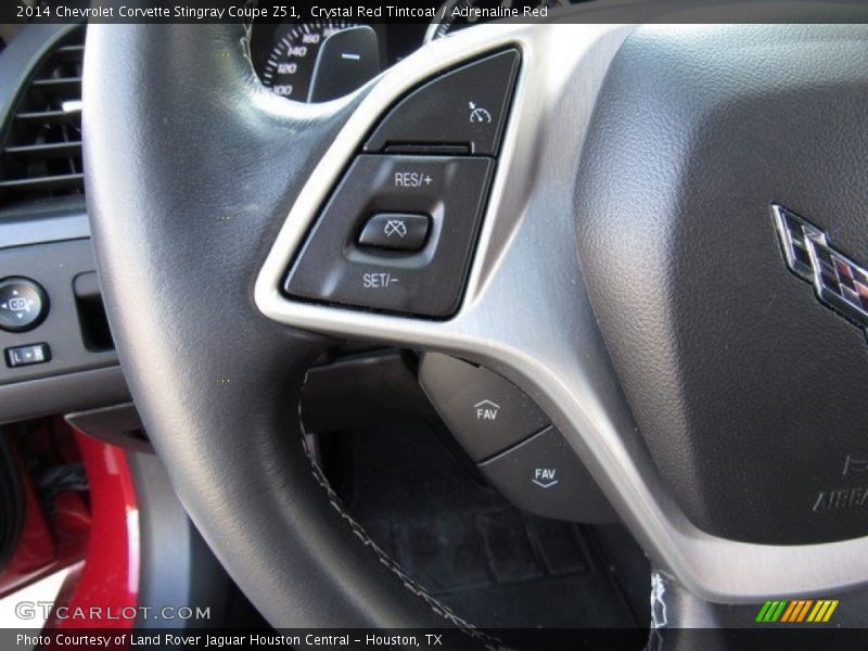 Controls of 2014 Corvette Stingray Coupe Z51