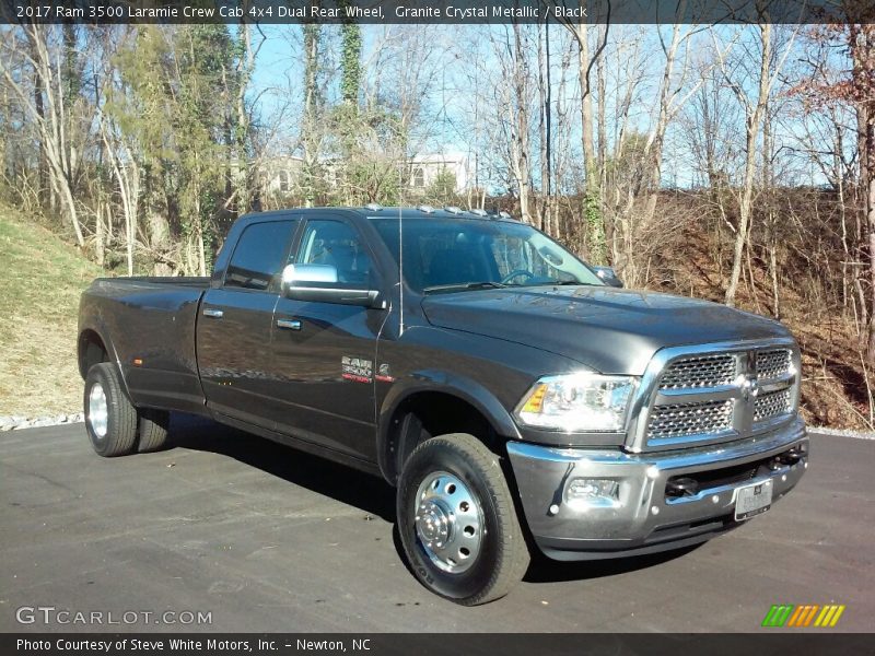 Front 3/4 View of 2017 3500 Laramie Crew Cab 4x4 Dual Rear Wheel