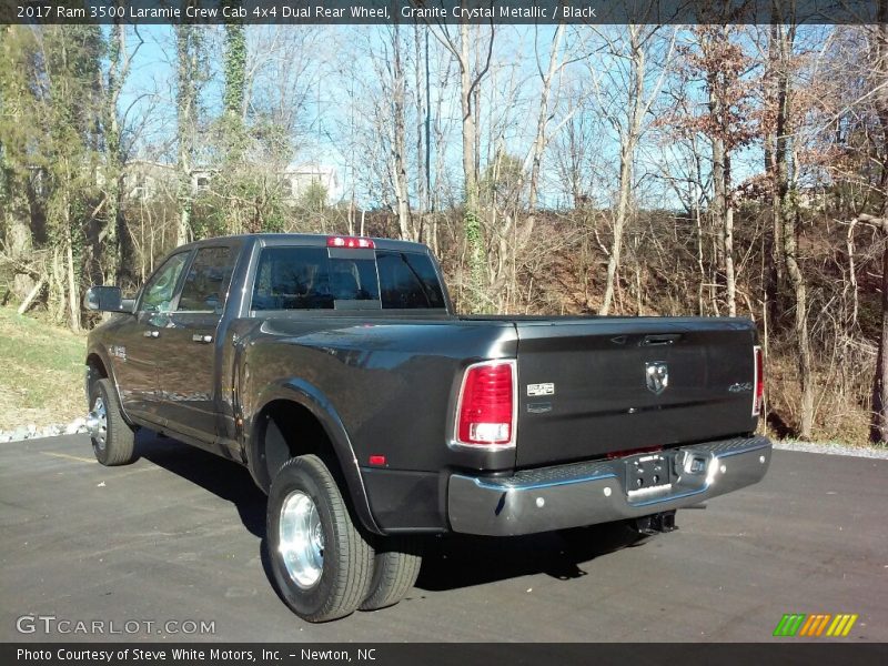 Granite Crystal Metallic / Black 2017 Ram 3500 Laramie Crew Cab 4x4 Dual Rear Wheel
