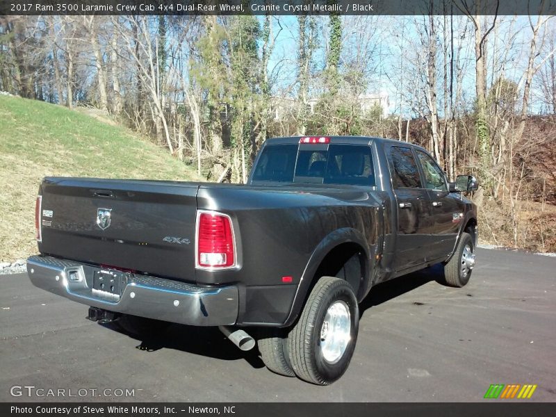 Granite Crystal Metallic / Black 2017 Ram 3500 Laramie Crew Cab 4x4 Dual Rear Wheel