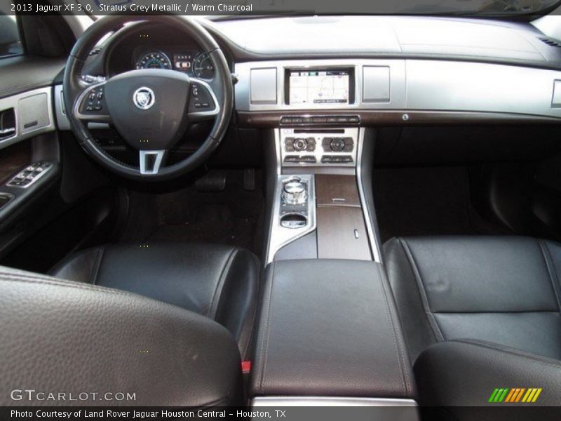 Stratus Grey Metallic / Warm Charcoal 2013 Jaguar XF 3.0