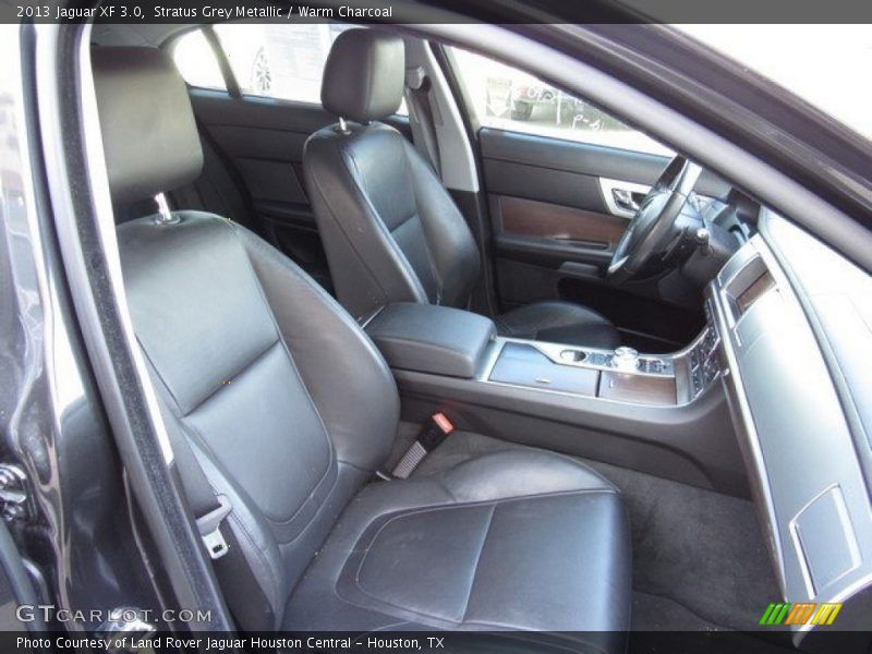 Stratus Grey Metallic / Warm Charcoal 2013 Jaguar XF 3.0
