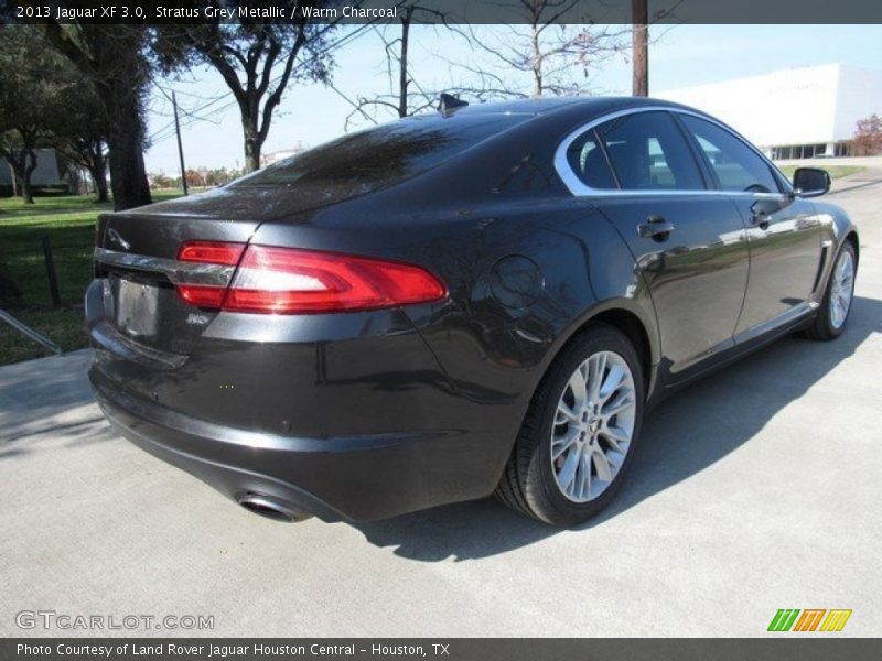 Stratus Grey Metallic / Warm Charcoal 2013 Jaguar XF 3.0