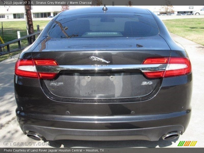 Stratus Grey Metallic / Warm Charcoal 2013 Jaguar XF 3.0