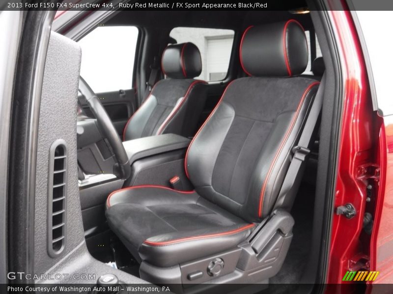 Ruby Red Metallic / FX Sport Appearance Black/Red 2013 Ford F150 FX4 SuperCrew 4x4