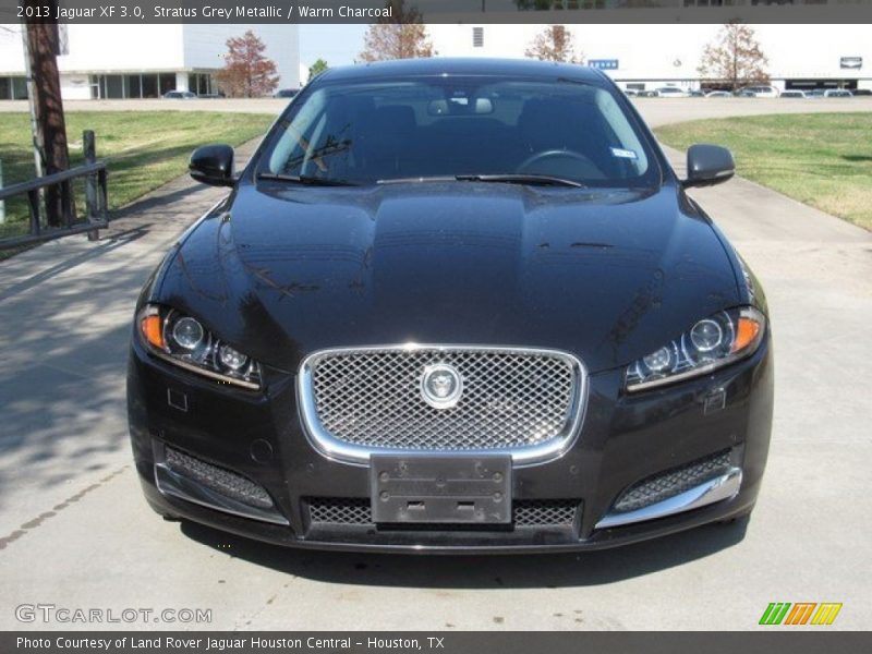 Stratus Grey Metallic / Warm Charcoal 2013 Jaguar XF 3.0