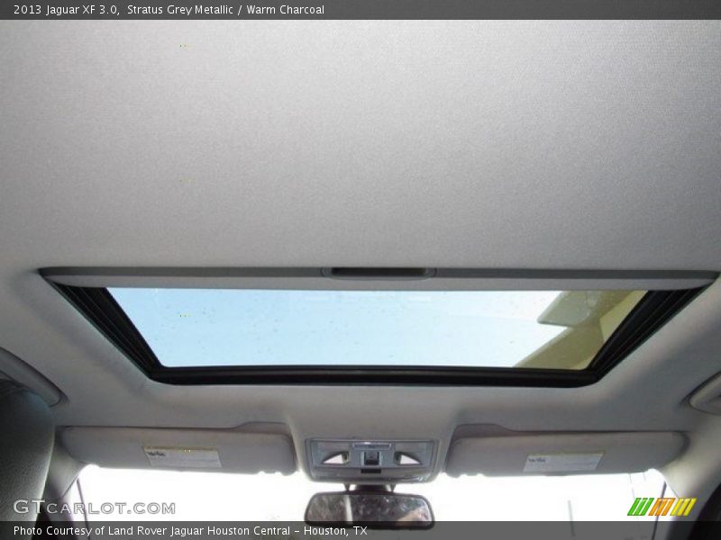 Stratus Grey Metallic / Warm Charcoal 2013 Jaguar XF 3.0