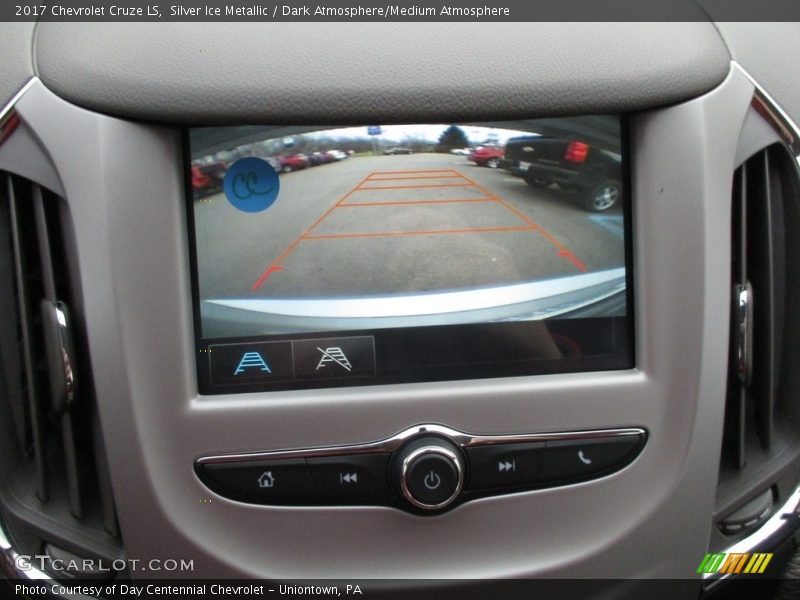 Silver Ice Metallic / Dark Atmosphere/Medium Atmosphere 2017 Chevrolet Cruze LS