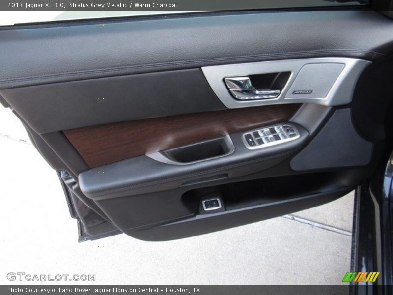Stratus Grey Metallic / Warm Charcoal 2013 Jaguar XF 3.0