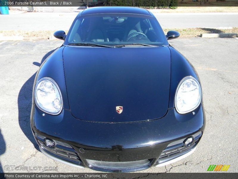 Black / Black 2006 Porsche Cayman S