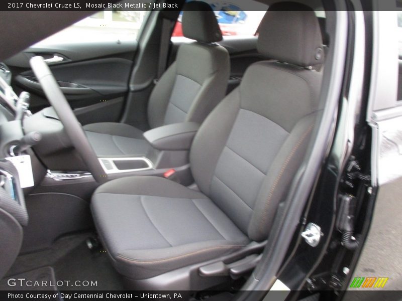 Mosaic Black Metallic / Jet Black 2017 Chevrolet Cruze LS