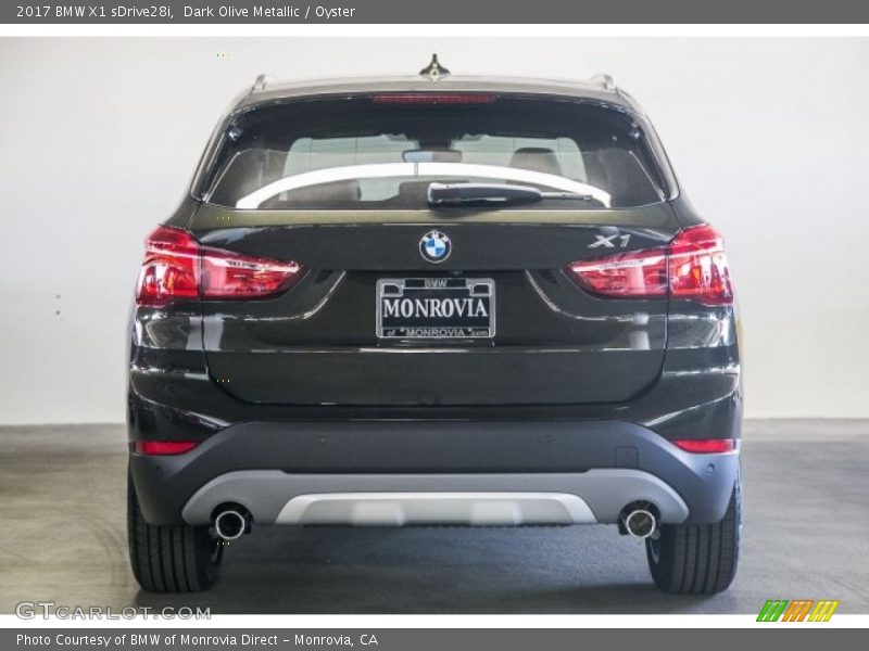Dark Olive Metallic / Oyster 2017 BMW X1 sDrive28i