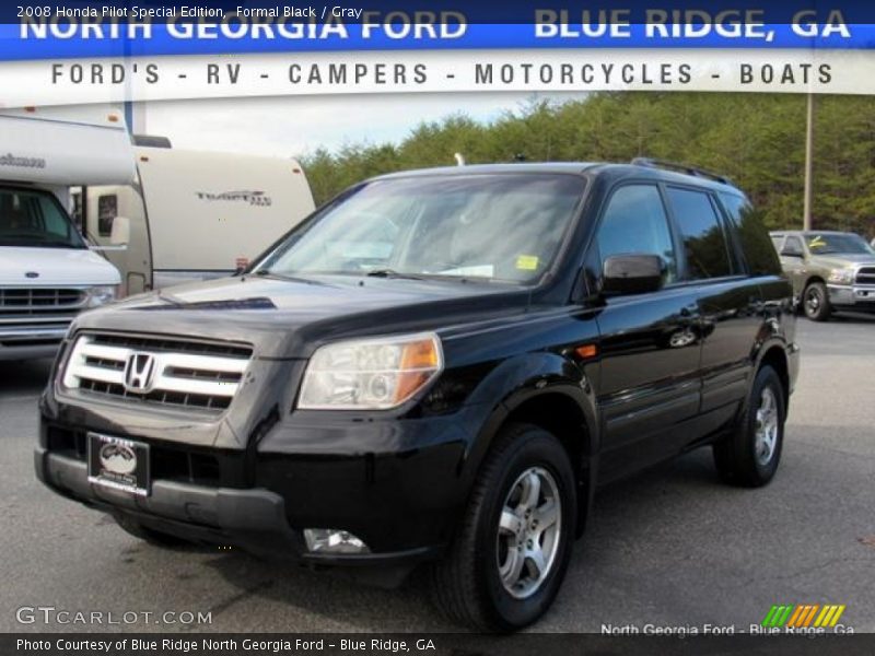 Formal Black / Gray 2008 Honda Pilot Special Edition