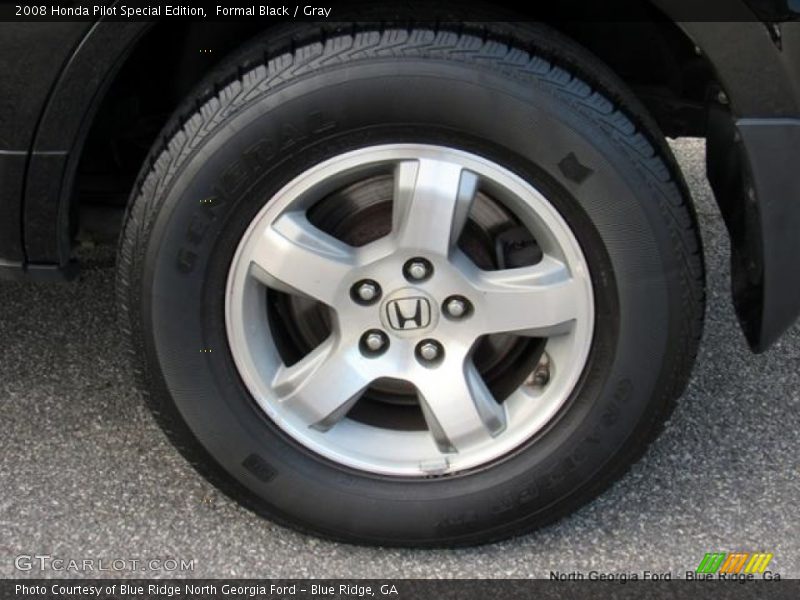 Formal Black / Gray 2008 Honda Pilot Special Edition