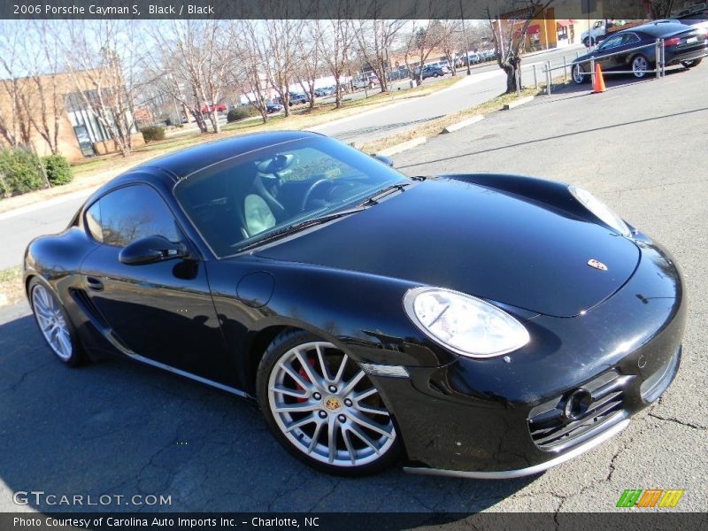 Black / Black 2006 Porsche Cayman S