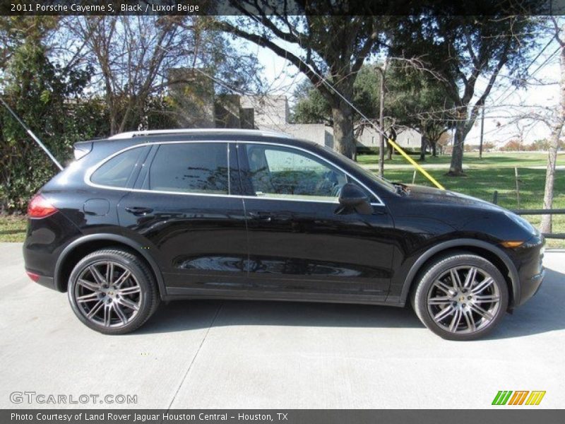 Black / Luxor Beige 2011 Porsche Cayenne S