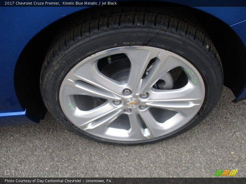 Kinetic Blue Metallic / Jet Black 2017 Chevrolet Cruze Premier