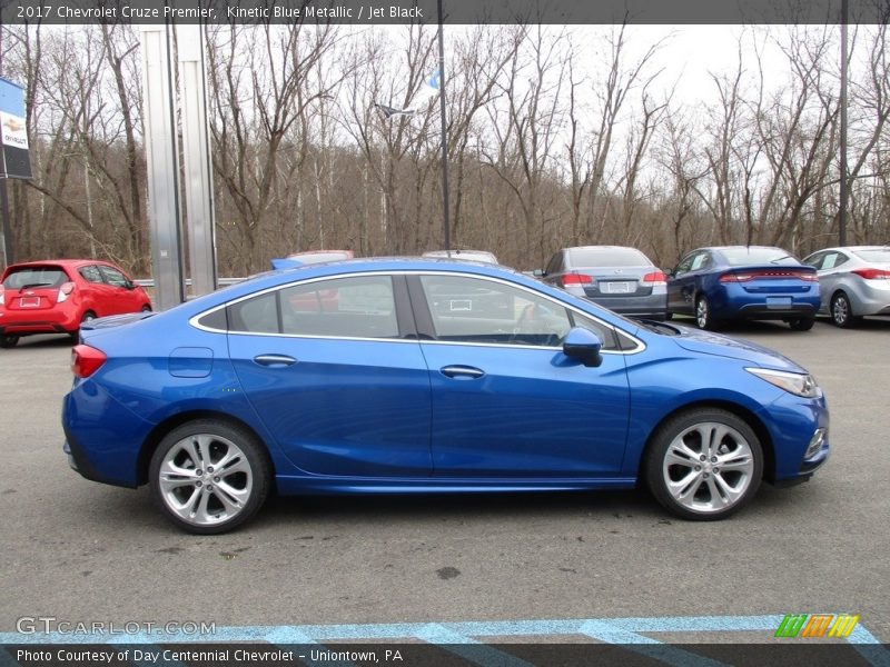 Kinetic Blue Metallic / Jet Black 2017 Chevrolet Cruze Premier