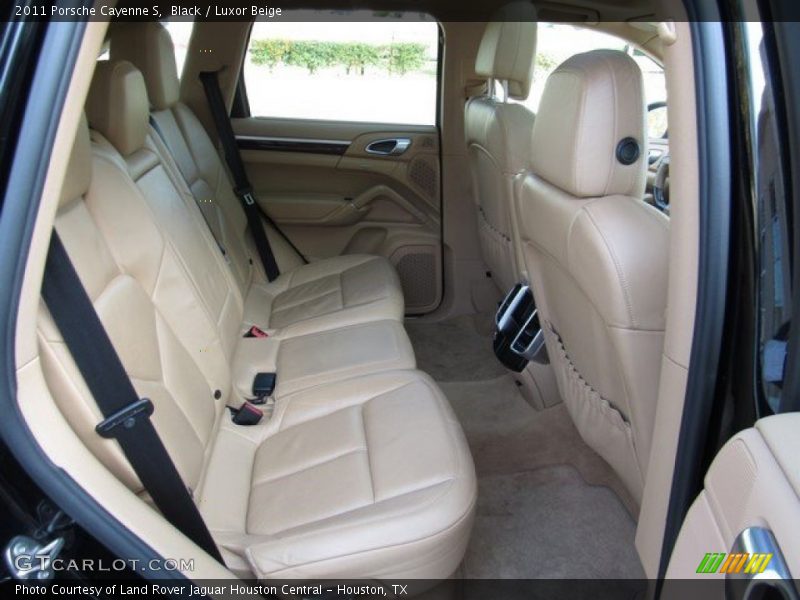 Black / Luxor Beige 2011 Porsche Cayenne S
