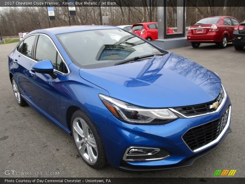 Kinetic Blue Metallic / Jet Black 2017 Chevrolet Cruze Premier
