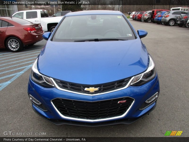 Kinetic Blue Metallic / Jet Black 2017 Chevrolet Cruze Premier