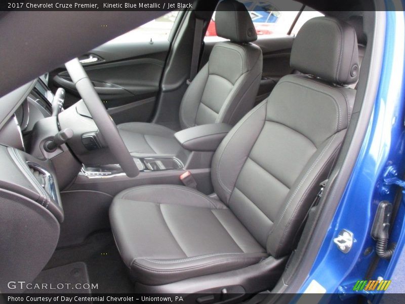 Kinetic Blue Metallic / Jet Black 2017 Chevrolet Cruze Premier