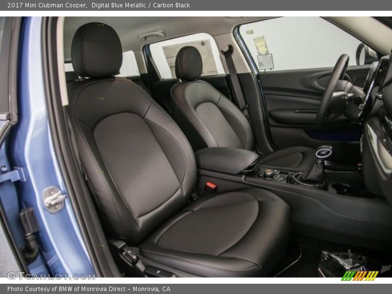 Digital Blue Metallic / Carbon Black 2017 Mini Clubman Cooper