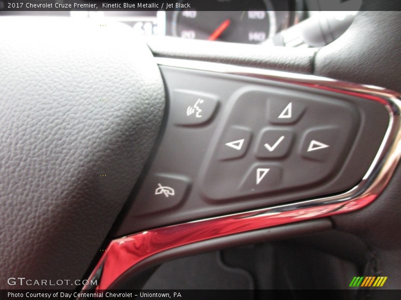 Kinetic Blue Metallic / Jet Black 2017 Chevrolet Cruze Premier