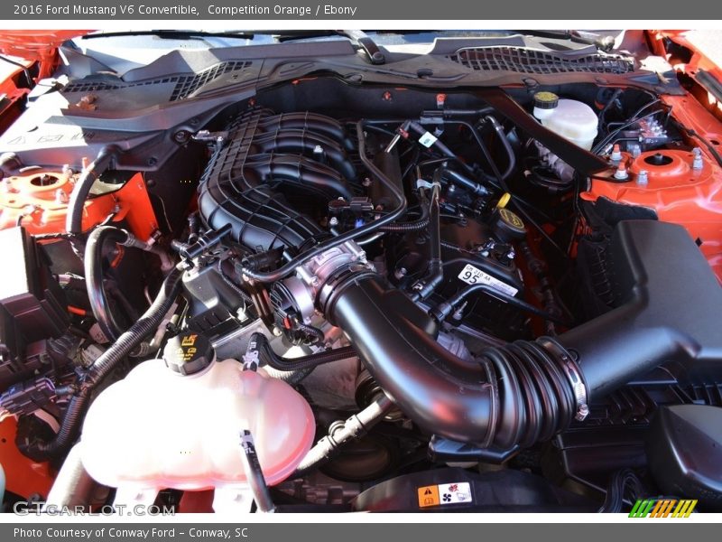  2016 Mustang V6 Convertible Engine - 3.7 Liter DOHC 24-Valve Ti-VCT V6