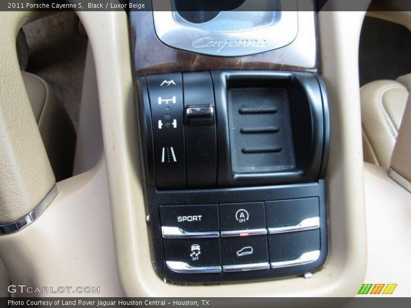 Black / Luxor Beige 2011 Porsche Cayenne S