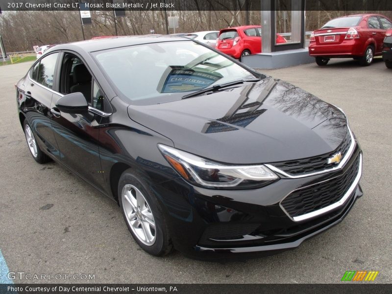 Mosaic Black Metallic / Jet Black 2017 Chevrolet Cruze LT