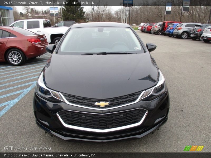 Mosaic Black Metallic / Jet Black 2017 Chevrolet Cruze LT
