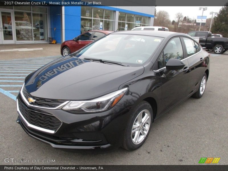 Mosaic Black Metallic / Jet Black 2017 Chevrolet Cruze LT