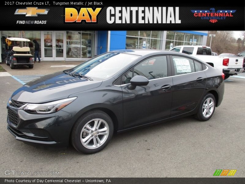 Tungsten Metallic / Jet Black 2017 Chevrolet Cruze LT