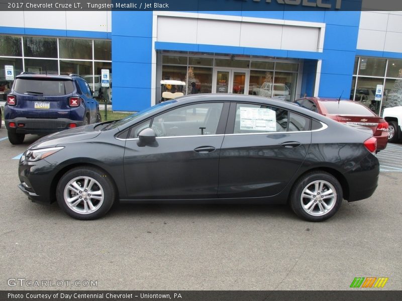 Tungsten Metallic / Jet Black 2017 Chevrolet Cruze LT
