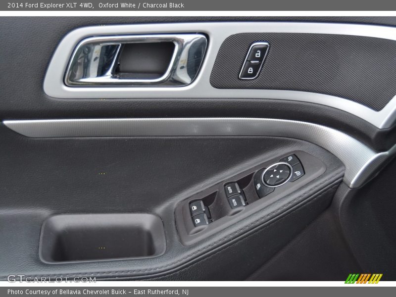 Oxford White / Charcoal Black 2014 Ford Explorer XLT 4WD