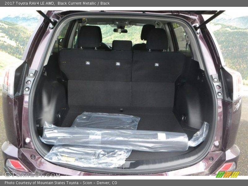 Black Current Metallic / Black 2017 Toyota RAV4 LE AWD