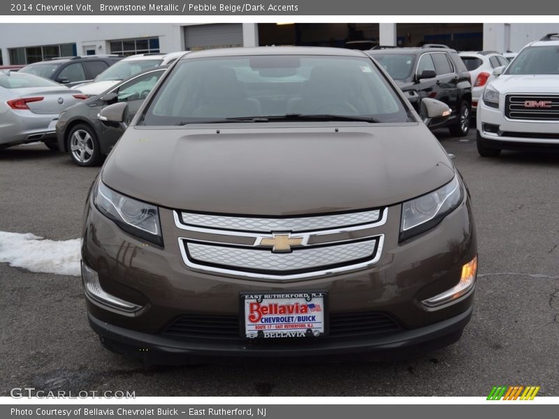 Brownstone Metallic / Pebble Beige/Dark Accents 2014 Chevrolet Volt