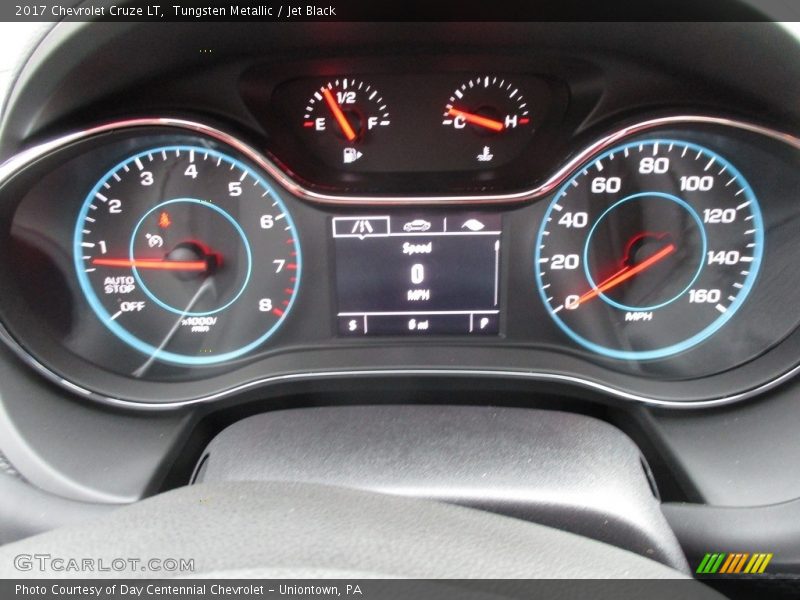 Tungsten Metallic / Jet Black 2017 Chevrolet Cruze LT