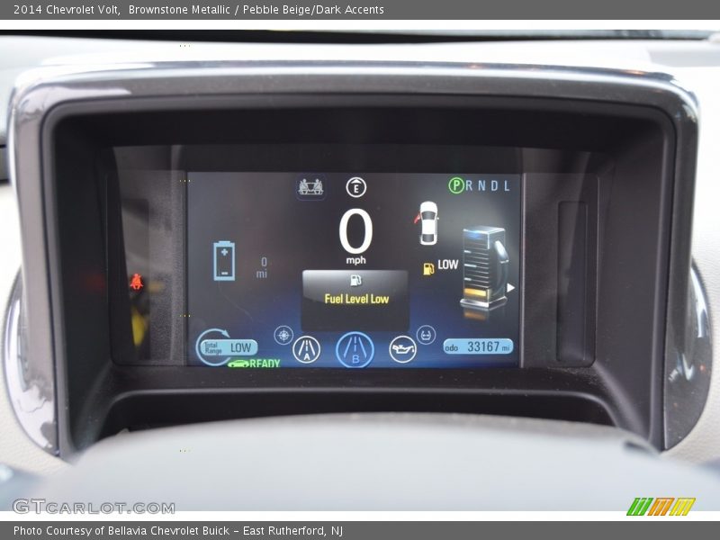 Brownstone Metallic / Pebble Beige/Dark Accents 2014 Chevrolet Volt