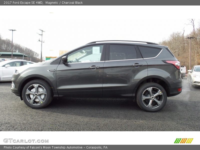 Magnetic / Charcoal Black 2017 Ford Escape SE 4WD