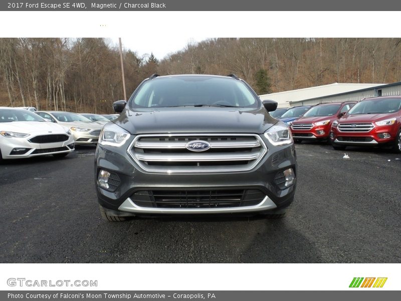Magnetic / Charcoal Black 2017 Ford Escape SE 4WD