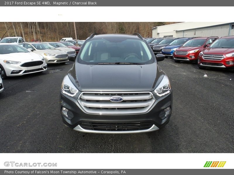 Magnetic / Charcoal Black 2017 Ford Escape SE 4WD